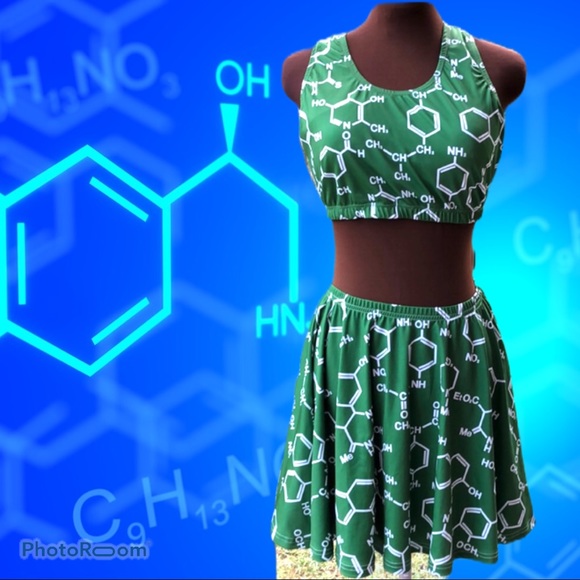 Cowcow Dresses & Skirts - 🔺Cowcow Caffeine Molecule Matching Skirt and Top